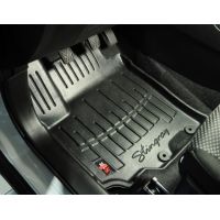 Коврики в салон 3D для Volkswagen Tiguan '07-16, полиуретан ТЭП (Stingray)
