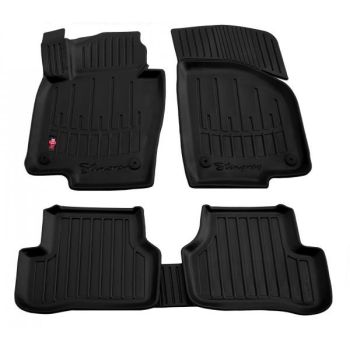 Коврики в салон 3D для Volkswagen Passat B6 / B7 '05-14, полиуретан ТЭП (Stingray)
