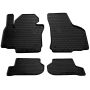 Коврики в салон для Volkswagen Golf VI '09-12, резиновые черные (Stingray)