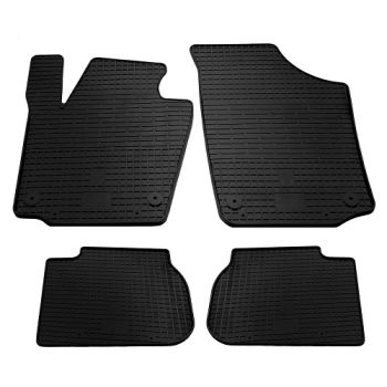Коврики в салон для Seat Toledo '12-, резиновые черные (Stingray)