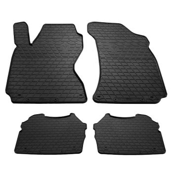 Коврики в салон для Skoda Superb '02-08, резиновые черные (Stingray)