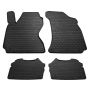 Коврики в салон для Skoda Superb '02-08, резиновые черные (Stingray)