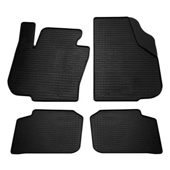 Коврики в салон для Skoda Superb '09-14, резиновые черные (Stingray)