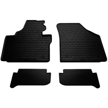 Коврики в салон для Volkswagen Touran '03-06, резиновые черные (Stingray)