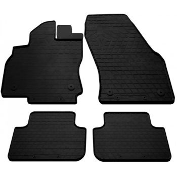 Коврики в салон для Audi Q3 '19-, резиновые черные  (Stingray)