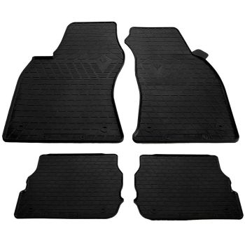 Коврики в салон для Audi A6 (C5) 1997-, резиновые черные  (Stingray)