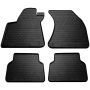 Коврики в салон для Audi A8 (D4) long 2010-, резиновые черные  (Stingray)