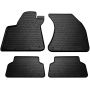 Коврики в салон для Audi A8 (D4) short 2010-, резиновые черные  (Stingray)