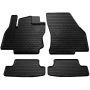 Коврики в салон для Audi Q2 2016-, резиновые черные  (Stingray)