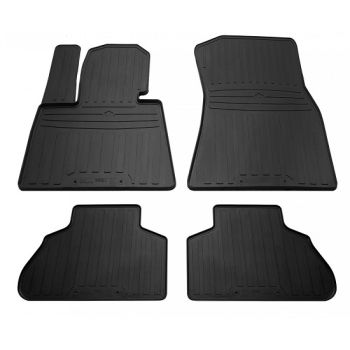 Коврики в салон для BMW X6 G06 '19-, резиновые черные  (Stingray)