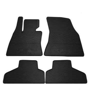 Коврики в салон для BMW X5 (F15) 2013-, резиновые черные  (Stingray)