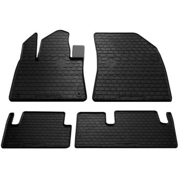 Коврики в салон для Citroen C4 Picasso 2013-, резиновые черные  (Stingray)