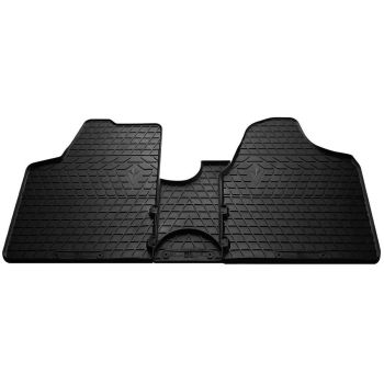 Коврики в салон для Citroen Jumpy II 2007-, резиновые черные  (Stingray)