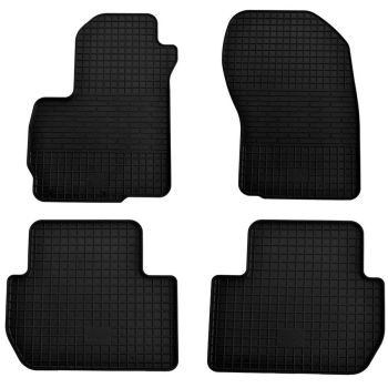 Коврики в салон для Citroen C-Crosser 2007-, резиновые черные  (Stingray)