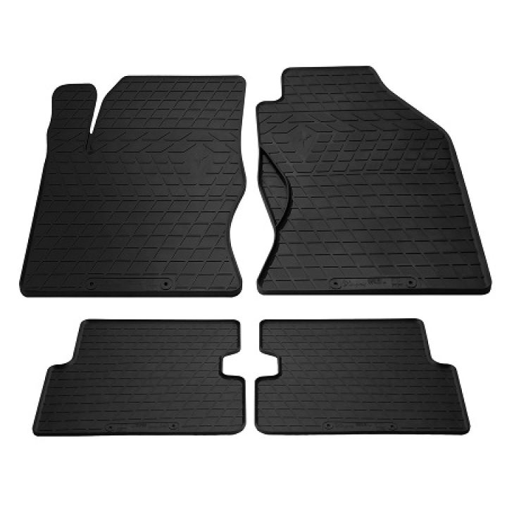 Коврики в салон для Ford Focus I 1998-2004, резиновые черные  (Stingray)