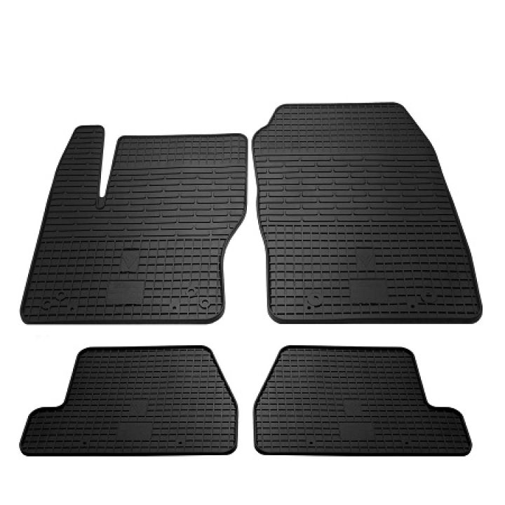 Коврики в салон для Ford Focus III 2011-, резиновые черные  (Stingray)