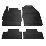 Коврики в салон для Ford Ka+ 2016-, резиновые черные  (Stingray)