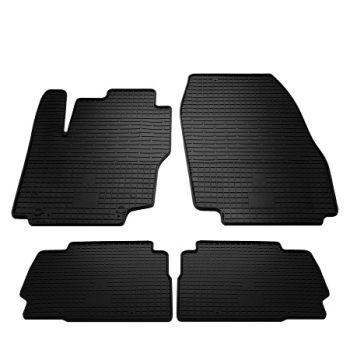 Коврики в салон для Ford Mondeo 2007-, резиновые черные  (Stingray)