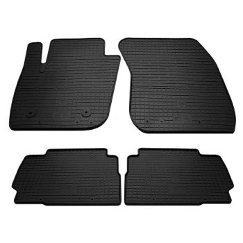 Коврики в салон для Ford Mondeo 2015-, резиновые черные  (Stingray)