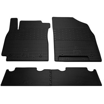 Коврики в салон для Geely Emgrand X7 2013-, резиновые черные  (Stingray)