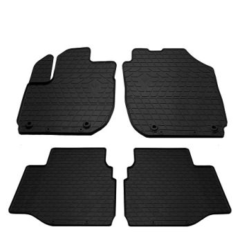 Коврики в салон для Honda HR-V 2013-, резиновые черные  (Stingray)