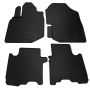 Коврики в салон для Honda Jazz 2008-2015, резиновые черные  (Stingray)