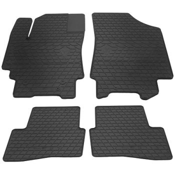 Коврики в салон для Hyundai Creta 2014-, резиновые черные  (Stingray)