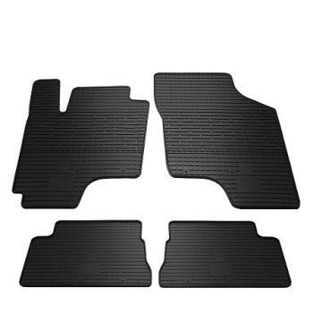 Коврики в салон для Hyundai Getz 2002-, резиновые черные  (Stingray)