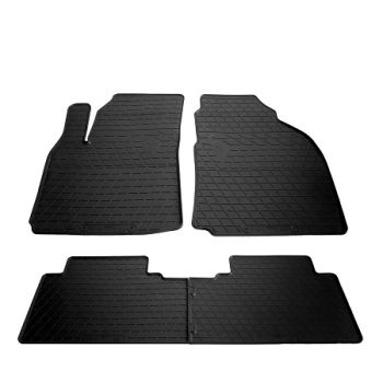 Коврики в салон для Hyundai Matrix 2001-, резиновые черные  (Stingray)