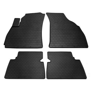 Коврики в салон для Hyundai Santa Fe 2001-2006, резиновые черные  (Stingray)
