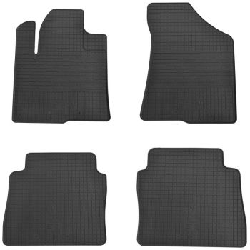 Коврики в салон для Hyundai Santa Fe 2006-, резиновые черные  (Stingray)