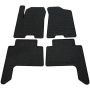 Килимки в салон для Infiniti QX80 2011-, гумові чорні (Stingray)