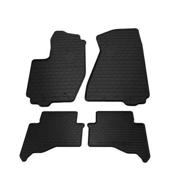 Коврики в салон для Jeep Grand Cherokee 2005-2010, резиновые черные  (Stingray)