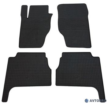 Коврики в салон для Kia Sorento 2002-2009, резиновые черные (Stingray)