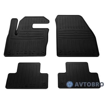 Коврики в салон для Land Rover Range Rover Evoque '11-18, резиновые черные (Stingray)