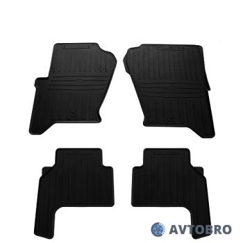 Коврики в салон для Land Rover Range Rover Sport '05-13, резиновые черные (Stingray)