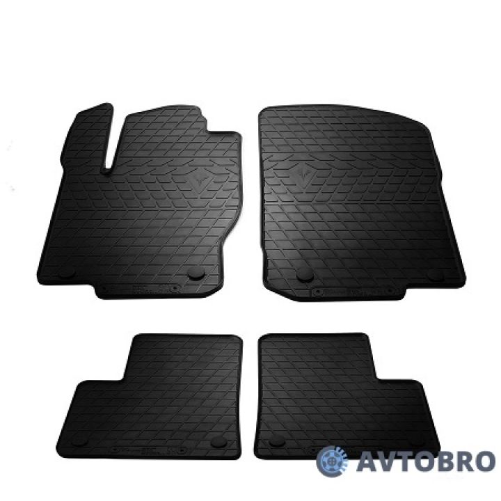 Коврики в салон для Mercedes ML-Class/GLE W166 '11-18, резиновые черные (Stingray)