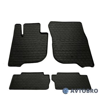 Коврики в салон для Mitsubishi Pajero Sport '16-, резиновые черные (Stingray)