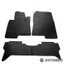 Коврики в салон для Mitsubishi Pajero Wagon 3 '00-07, резиновые черные (Stingray)