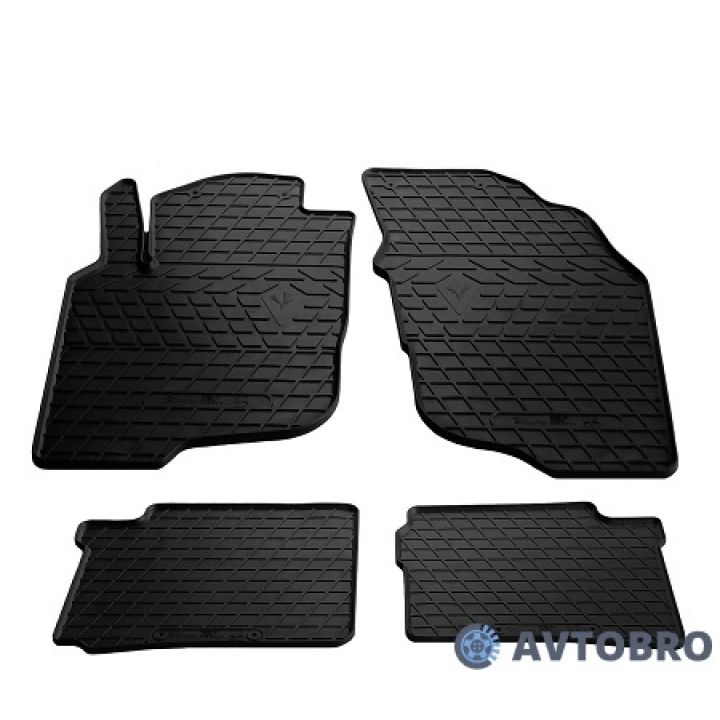 Коврики в салон для Mitsubishi Space Star '98-05, резиновые черные (Stingray)