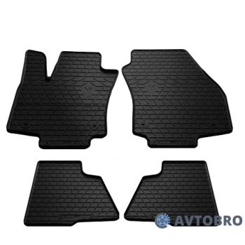Коврики в салон для Opel Astra H '04-15, резиновые черные (Stingray)