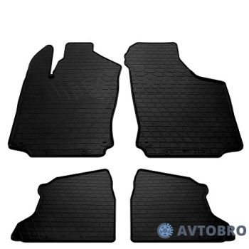 Коврики в салон для Opel Combo '01-12, резиновые черные (Stingray)