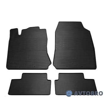 Коврики в салон для Opel Vectra B '96-02, резиновые черные (Stingray)
