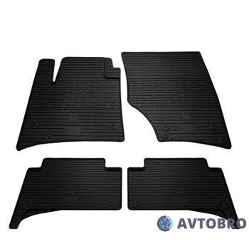 Коврики в салон для Porsche Cayenne '03-09, резиновые черные (Stingray)
