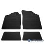 Коврики в салон для Renault Clio II / Symbol '01-12, резиновые черные (Stingray)