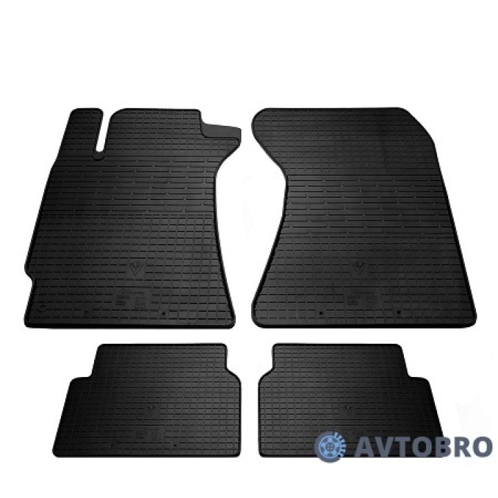 Коврики в салон для Subaru Forester '03-08, резиновые черные (Stingray)