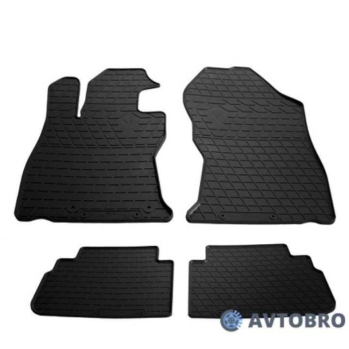 Коврики в салон для Subaru Forester '19-, резиновые черные (Stingray)