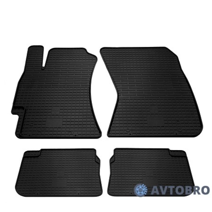 Коврики в салон для Subaru Impreza '07-12, резиновые черные (Stingray)