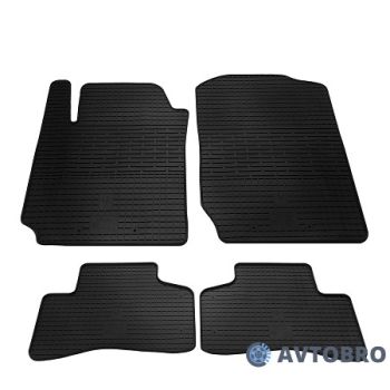 Коврики в салон для Suzuki Grand Vitara '06-, резиновые черные (Stingray)