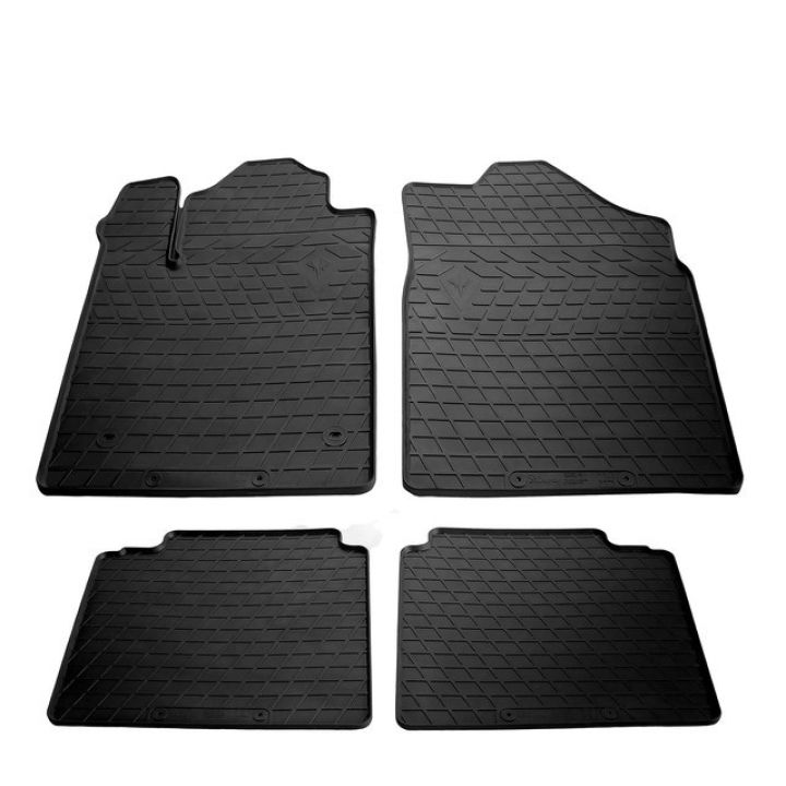 Коврики в салон для Toyota Avalon '05-12, резиновые черные (Stingray)